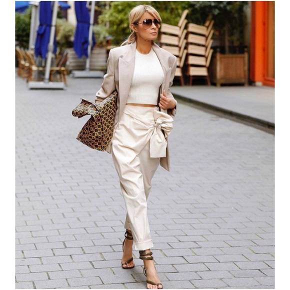 NWT Zara Tied Pareo Pants - Picture 6 of 6